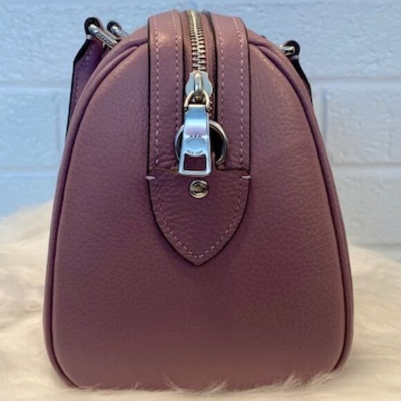 BNWT: Rare Coach Rowan Satchel Crossbody Bag - Jasmine Purple - Picture 13 of 15